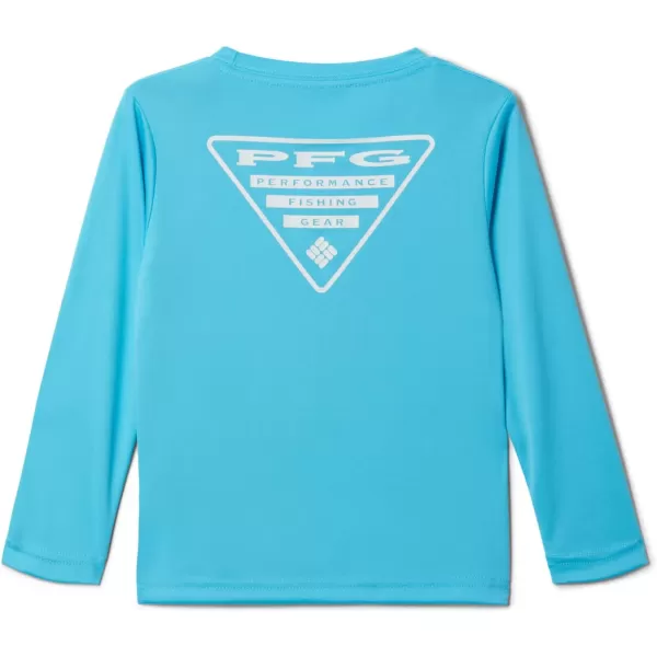 imageColumbia Boys Terminal Tackle PFG Triangle Logo Long SleeveAtollWhite