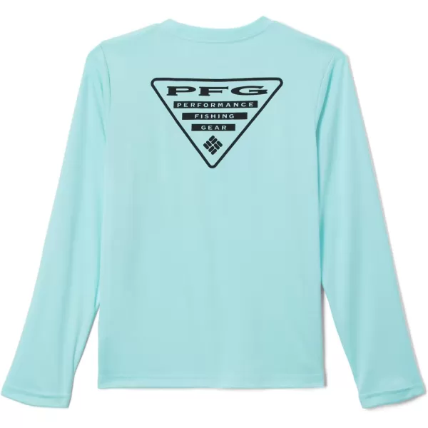 imageColumbia Boys Terminal Tackle PFG Triangle Logo Long SleeveGulf StreamBlack