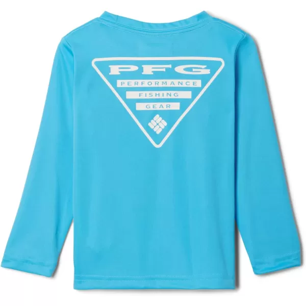 imageColumbia Boys Terminal Tackle PFG Triangle Logo Long SleeveRiptideWhite