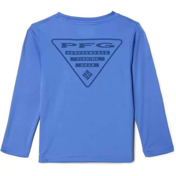 imageColumbia Boys Terminal Tackle PFG Triangle Logo Long SleeveViolet SeaCarbon