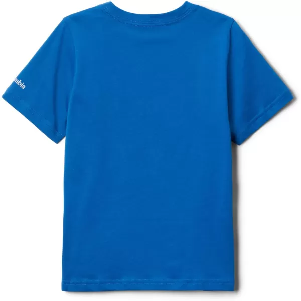 imageColumbia Boys Valley Creek Short Sleeve Graphic ShirtBright Indigo Multi Gem