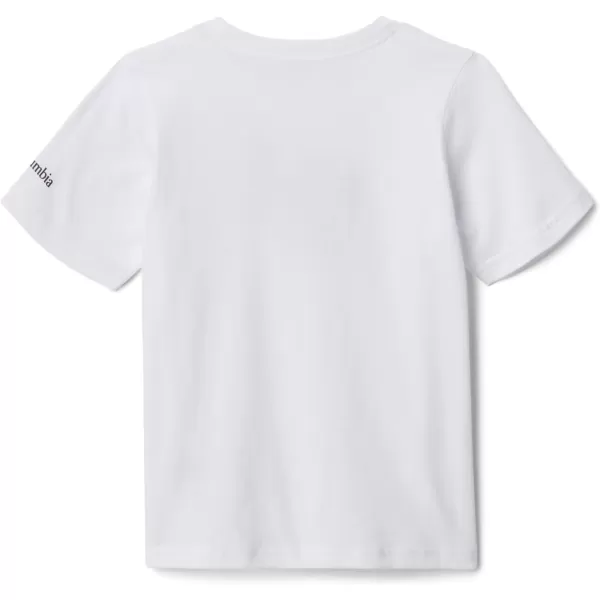 imageColumbia Boys Valley Creek Short Sleeve Graphic ShirtWhite Bearly Pack