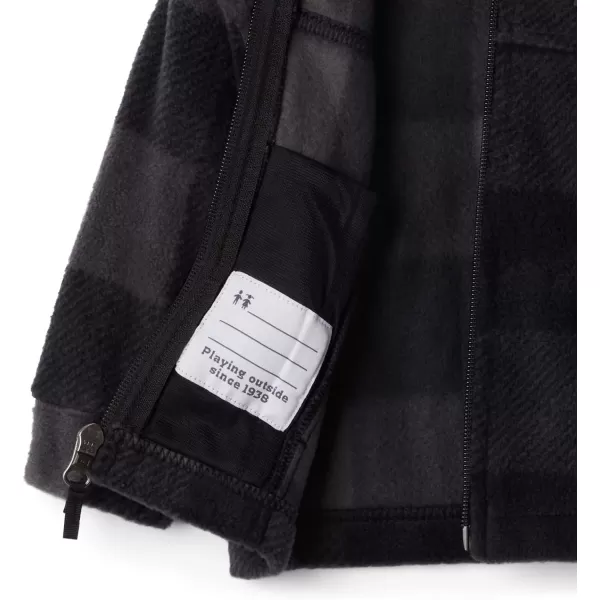 imageColumbia Boys Zing Iii Fleece JacketBlack Check B Print