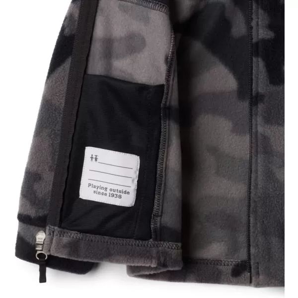imageColumbia Boys Zing Iii Fleece JacketBlack Trad Camo B Print