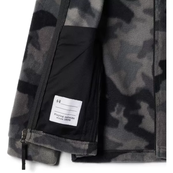 imageColumbia Boys Zing Iii Fleece JacketBlack Trad Camo B Print