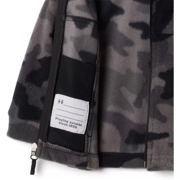 imageColumbia Boys Zing Iii Fleece JacketBlack Trad Camo B Print