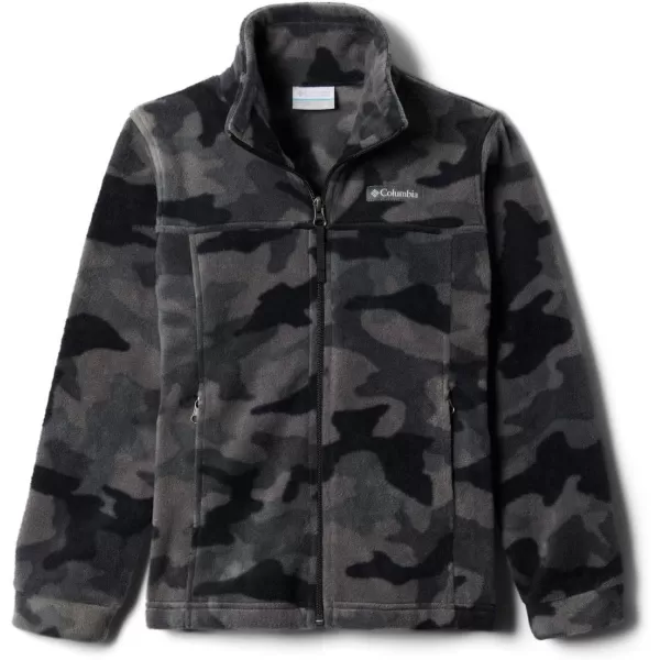 imageColumbia Boys Zing Iii Fleece JacketBlack Trad Camo B Print