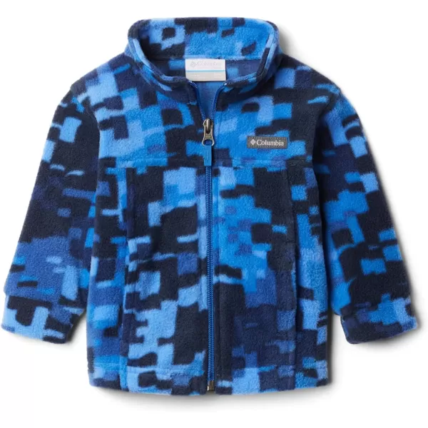 imageColumbia Boys Zing Iii Fleece JacketBright Indigo Weave Print