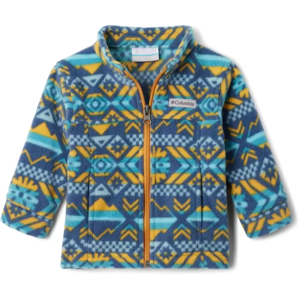 imageColumbia Boys Zing Iii Fleece JacketDark Mountain Checkered Peaks