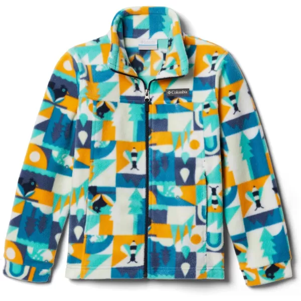 imageColumbia Boys Zing Iii Fleece JacketDeep Marine Summer Escape