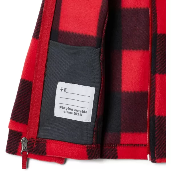 imageColumbia Boys Zing Iii Fleece JacketMountain Red Check