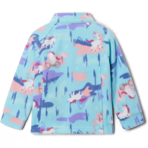 imageColumbia Girls Benton Springs Ii Printed FleeceAquamarine Uninature