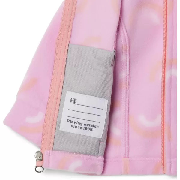 imageColumbia Girls Benton Springs Ii Printed FleeceCosmos Rainbowy