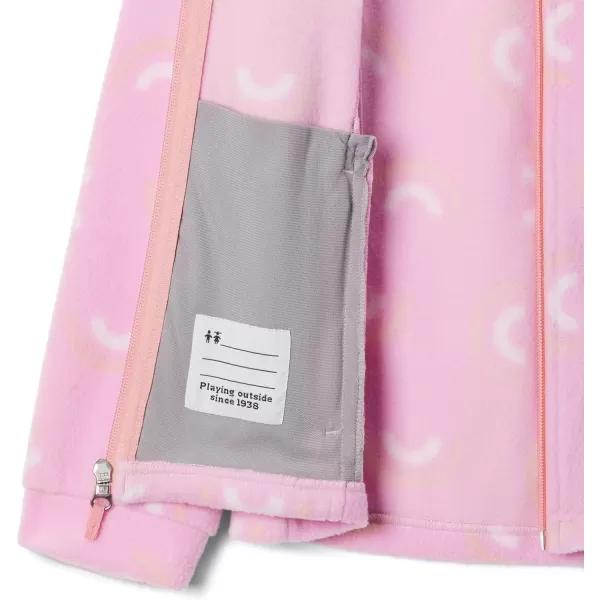 imageColumbia Girls Benton Springs Ii Printed FleeceCosmos Rainbowy