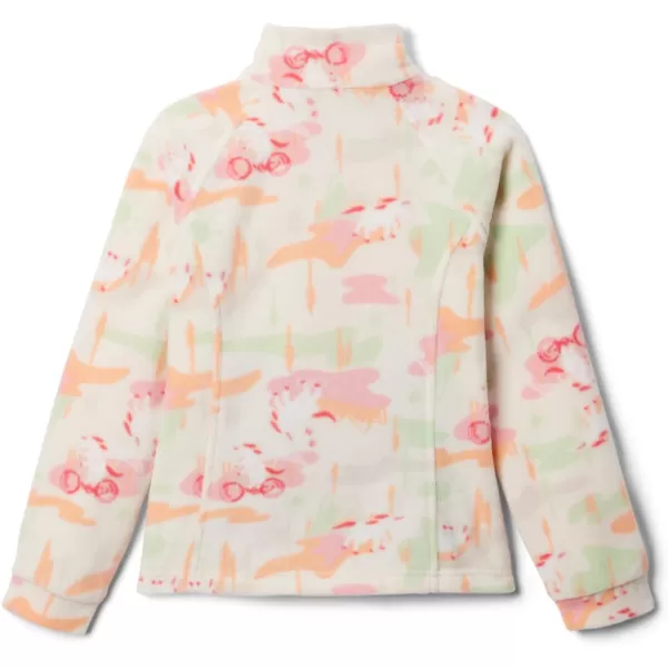 imageColumbia Girls Benton Springs Ii Printed FleeceDark Stone Uninature