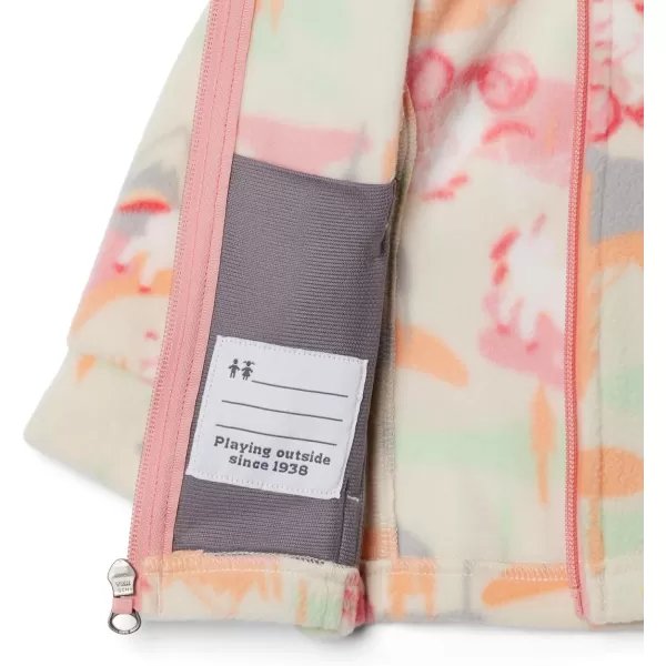 imageColumbia Girls Benton Springs Ii Printed FleeceDark Stone Uninature