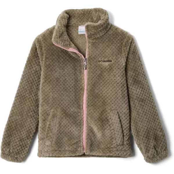 imageColumbia Girls Fire Side Sherpa Full ZipStone Green