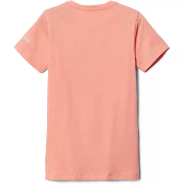 imageColumbia Girls Mission Lake Short Sleeve Graphic ShirtCoral Reef Foxy Pack
