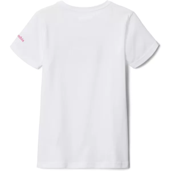 imageColumbia Girls Mission Lake Short Sleeve Graphic ShirtWhite Brand Rainbow