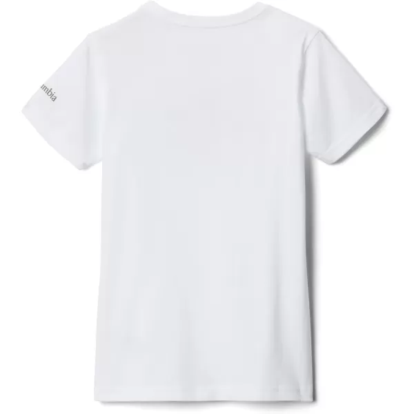 imageColumbia Girls Mission Lake Short Sleeve Graphic ShirtWhite Foxy Pack