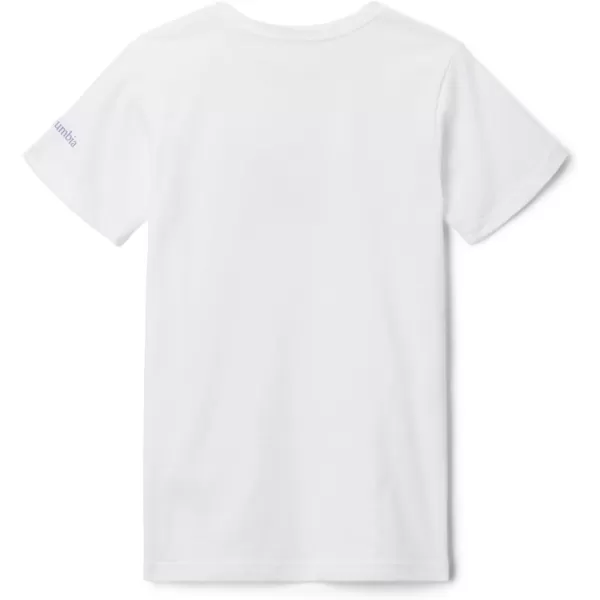 imageColumbia Girls Mission Lake Short Sleeve Graphic ShirtWhiteGeobear
