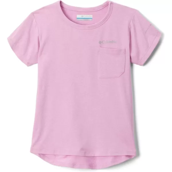 imageColumbia Girls Tech Trail Short Sleeve TeeCosmos Heather