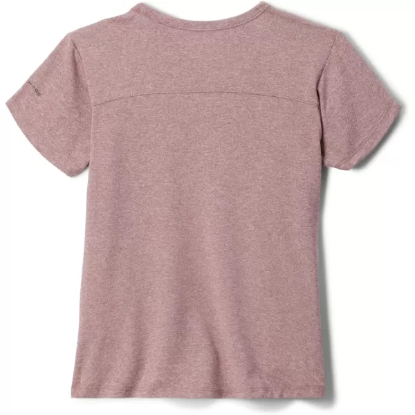 imageColumbia Girls Tech Trail Short Sleeve TeeFig Heather