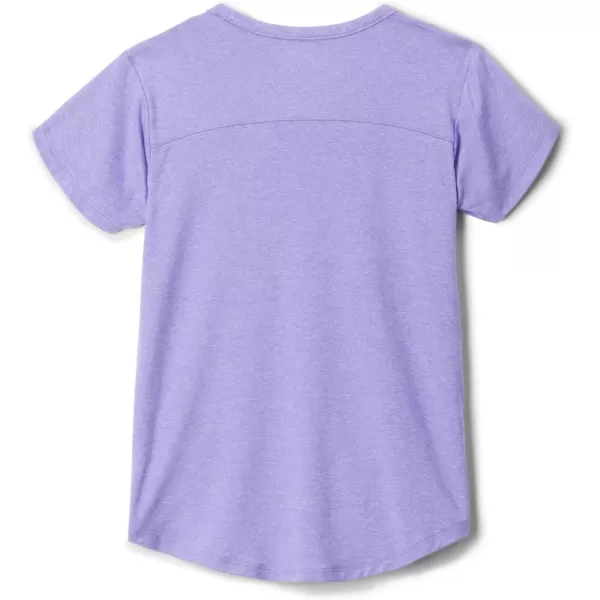 imageColumbia Girls Tech Trail Short Sleeve TeePaisley Purple Heather