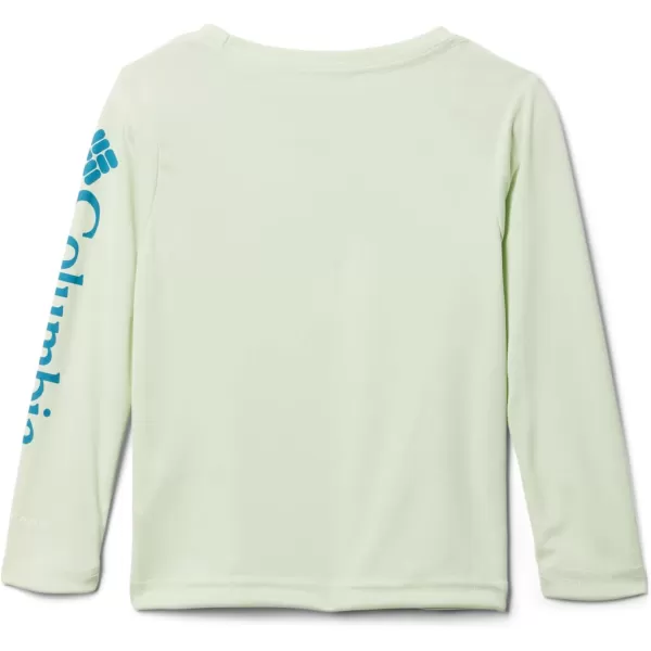 imageColumbia Girls Tidal Tee Long SleeveLight LimeDeep Marine Logo