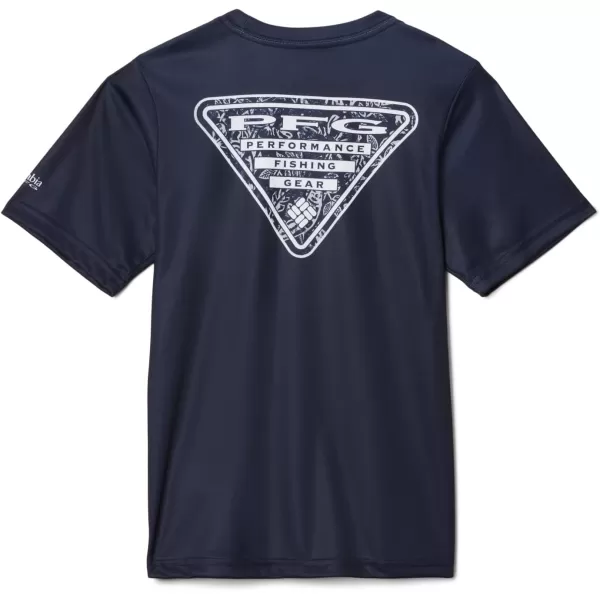 imageColumbia Kids Collegiate Terminal Tackle Short Sleeve ShirtDc  Collegiate Navy