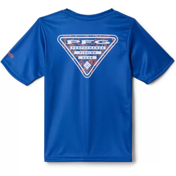 imageColumbia Kids Collegiate Terminal Tackle Short Sleeve ShirtFla  Azul