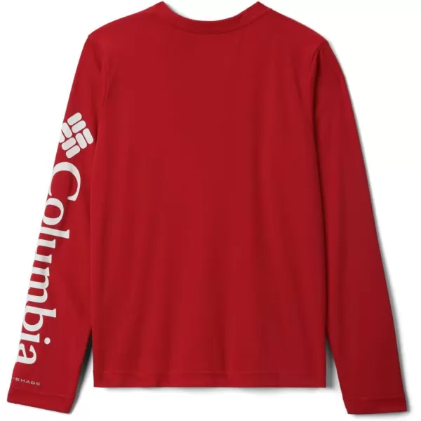 imageColumbia Kids Collegiate Youth Terminal Tackle LS ShirtRed white