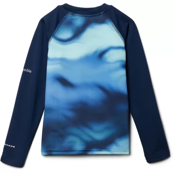 imageColumbia Kids Sandy Shores Printed Long Sleeve SunguardColl Navy UndercurrentColl Navy