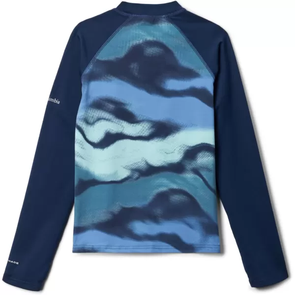 imageColumbia Kids Sandy Shores Printed Long Sleeve SunguardColl Navy UndercurrentColl Navy