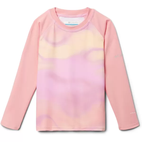 imageColumbia Kids Sandy Shores Printed Long Sleeve SunguardSalmon Rose UndercurrentCosmos