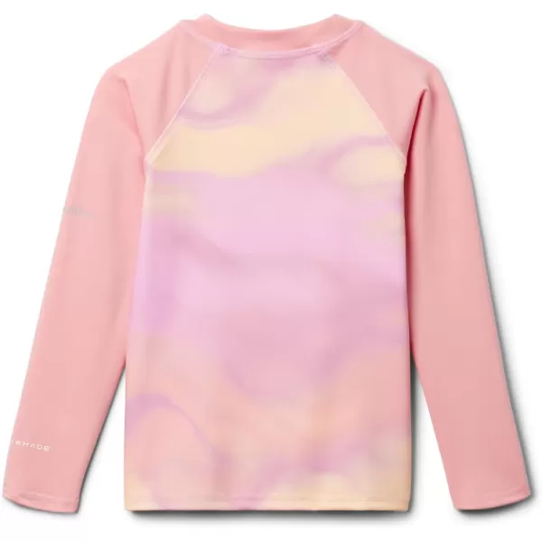 imageColumbia Kids Sandy Shores Printed Long Sleeve SunguardSalmon Rose UndercurrentCosmos