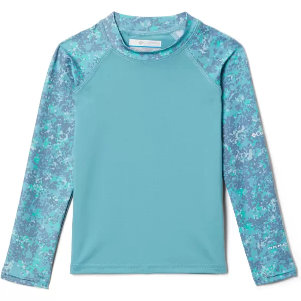 imageColumbia Kids Sandy Shores Printed Long Sleeve SunguardSea WaveSea Wave Dotty Disguise