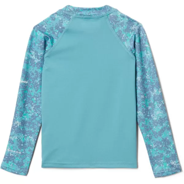 imageColumbia Kids Sandy Shores Printed Long Sleeve SunguardSea WaveSea Wave Dotty Disguise