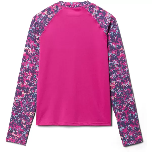 imageColumbia Kids Sandy Shores Printed Long Sleeve SunguardWild FuchsiaWild Fuchsia Dotty Disguis
