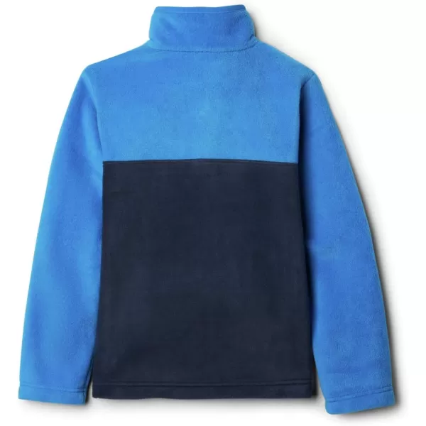 imageColumbia Kids Steens MTN 14 Snap Fleece PullOverCollegiate NavySuper Blue