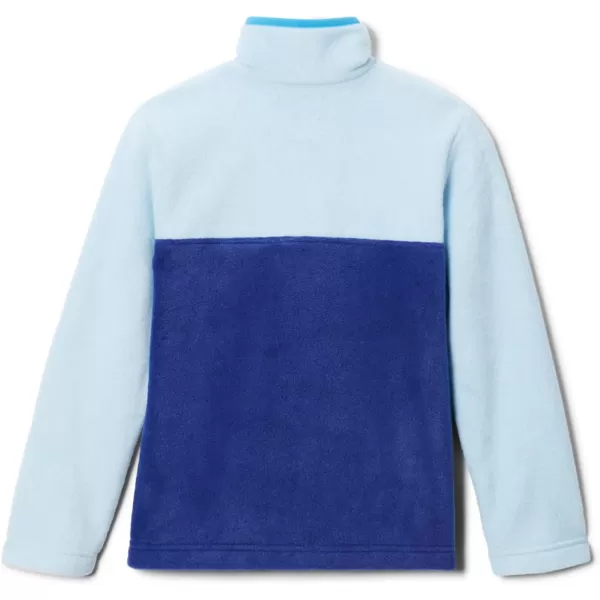 imageColumbia Kids Steens MTN 14 Snap Fleece PullOverDark SapphireSpring Blue