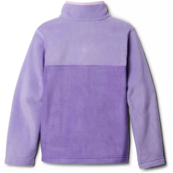 imageColumbia Kids Steens MTN 14 Snap Fleece PullOverGrape GumPaisley Purple
