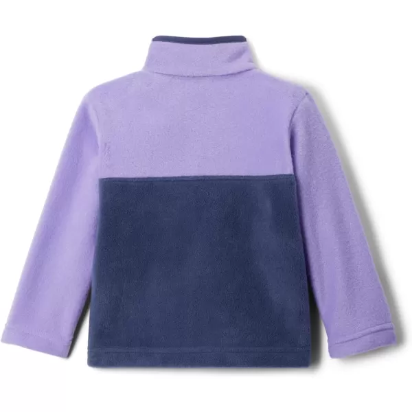 imageColumbia Kids Steens MTN 14 Snap Fleece PullOverNocturnal  Paisley Purple
