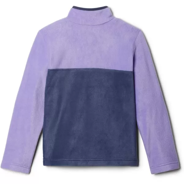 imageColumbia Kids Steens MTN 14 Snap Fleece PullOverNocturnal  Paisley Purple