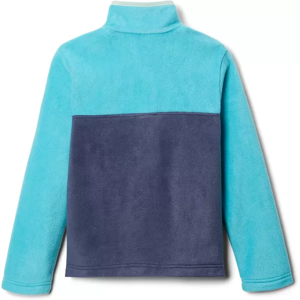 imageColumbia Kids Steens MTN 14 Snap Fleece PullOverNocturnalGeyser