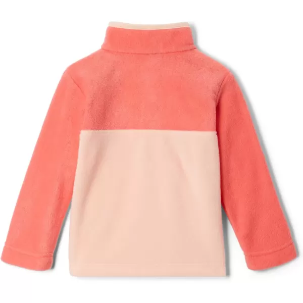imageColumbia Kids Steens MTN 14 Snap Fleece PullOverPeach BlossomBlush Pink