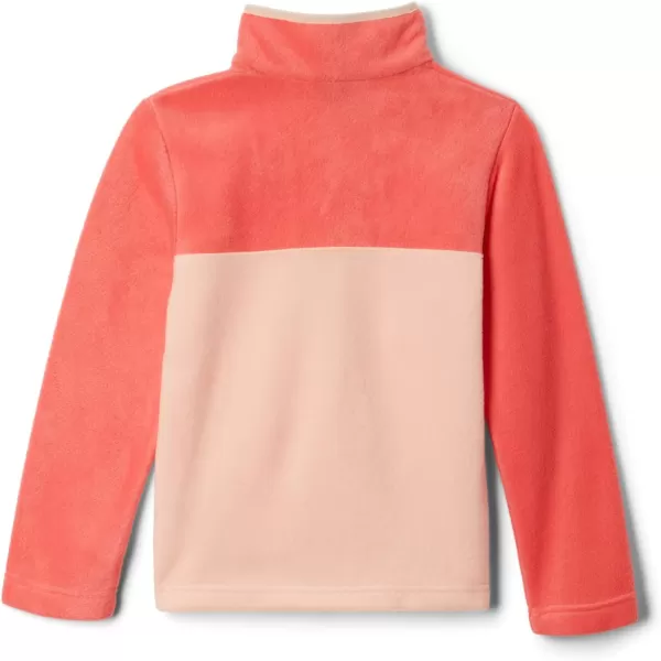 imageColumbia Kids Steens MTN 14 Snap Fleece PullOverPeach BlossomBlush Pink
