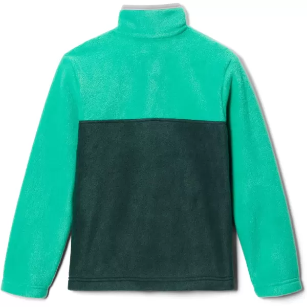 imageColumbia Kids Steens MTN 14 Snap Fleece PullOverSpruceDark Lime