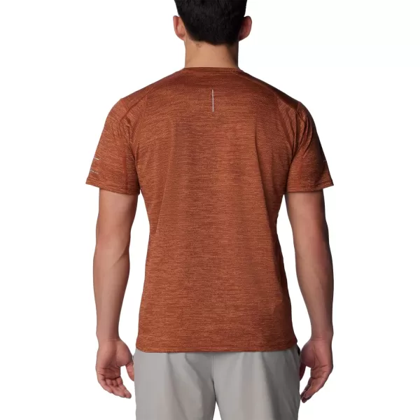 imageColumbia Mens Alpine Chill Zero Short Sleeve CrewAuburn Heather