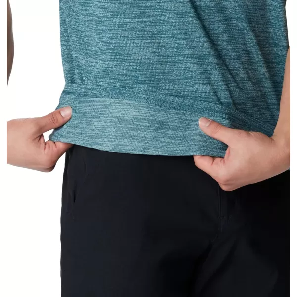 imageColumbia Mens Alpine Chill Zero Short Sleeve CrewCloudburst Heather